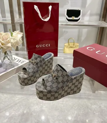 Gucci Shoes for Women wedge sandal with Horsebit #9999948889
