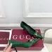 Gucci Boulevard Horsebit Pointed‑Toe Pumps 7cm Heel #B68456
