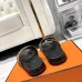 Hermes Chypre Double‑Strap Slide Sandals #B68487