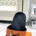 Hermes Chypre Double‑Strap Slide Sandals #B68489