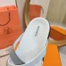 Hermes Chypre Double‑Strap Slide Sandals #B68493