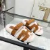 Hermès classic wool slippers #A58890