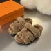 Hermès classic wool slippers #A58896