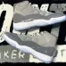 Top Brand Nike Air Jordan 11 "Cool Grey" Casual Basketball Sports Shoes Men's Popular Running  Shoes #999930742