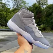 Top Brand Nike Air Jordan 11 "Cool Grey" Casual Basketball Sports Shoes Men's Popular Running  Shoes #999930742