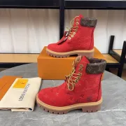 Louis Vuitton x Timberland boots for Louis Vuitton Unisex Shoes 3.5CM #A44154 Louis Vuitton x Timberland boots for Louis Vuitton Unisex Shoes 3.5CM #A44154