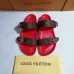 Louis Vuitton Leather sandals LV Leather Slippers for Men and Women #9874756