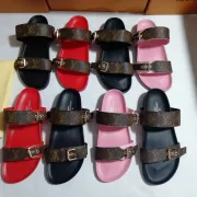 Louis Vuitton Leather sandals LV Leather Slippers for Men and Women #9874756 Louis Vuitton Leather sandals LV Leather Slippers for Men and Women #9874756