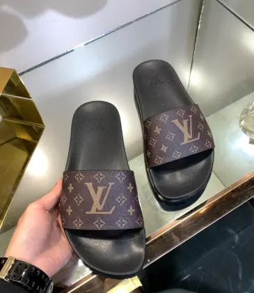 Louis Vuitton Men's Women New Slippers non-slip Indoor shoes #9874676 Louis Vuitton Men's Women New Slippers non-slip Indoor shoes #9874676