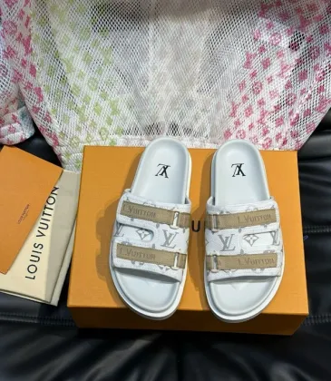 Louis Vuitton Shoes for Men's Louis Vuitton Slippers #A38484 Louis Vuitton Shoes for Men's Louis Vuitton Slippers #A38484