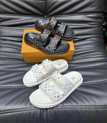 Louis Vuitton Shoes for Men's Louis Vuitton Slippers #A48630 Louis Vuitton Shoes for Men's Louis Vuitton Slippers #A48630