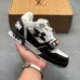 Louis Vuitton Remarque Low Top Lace-Up Leather Casual Sneakers #B68545