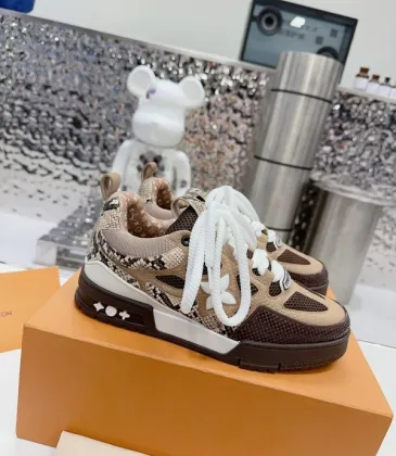 Louis Vuitton Skate Sneakers Brown #A31056 Louis Vuitton Skate Sneakers Brown #A31056