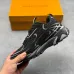 Louis Vuitton Tatic Runner Low Top Logo Lace-Up Casual Sneakers #B68522