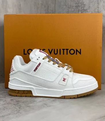 Louis Vuitton Trainer Sneaker White Size 39-46 #A59409 Louis Vuitton Trainer Sneaker White Size 39-46 #A59409
