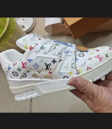 Women's Men's Louis Vuitton Luxury Sneakers #A45760 Women's Men's Louis Vuitton Luxury Sneakers #A45760