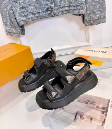 Louis Vuitton Shoes for Women's Louis Vuitton Sandals Heel height:6cm #A60929 Louis Vuitton Shoes for Women's Louis Vuitton Sandals Heel height:6cm #A60929