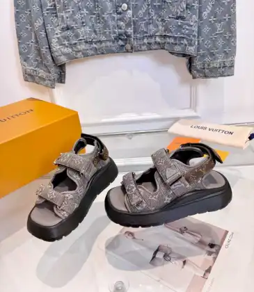 Louis Vuitton Shoes for Women's Louis Vuitton Sandals Heel height:6cm #A60932 Louis Vuitton Shoes for Women's Louis Vuitton Sandals Heel height:6cm #A60932