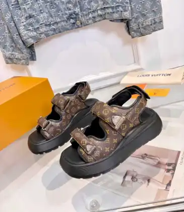 Louis Vuitton Shoes for Women's Louis Vuitton Sandals Heel height:6cm #A60933 Louis Vuitton Shoes for Women's Louis Vuitton Sandals Heel height:6cm #A60933