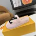 Louis Vuitton Cozy Fluffy Slippers with Leather Straps and Brand Embellishments #A54601