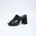 Louis Vuitton Shoes for Women's Louis Vuitton Slippers Heel height:9cm #A60935