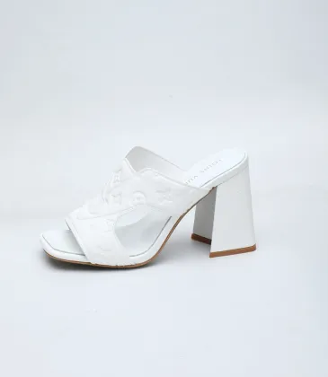 Louis Vuitton Shoes for Women's Louis Vuitton Slippers Heel height:9cm #A60938 Louis Vuitton Shoes for Women's Louis Vuitton Slippers Heel height:9cm #A60938