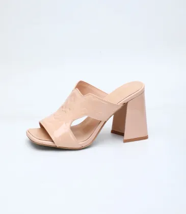 Louis Vuitton Shoes for Women's Louis Vuitton Slippers Heel height:9cm #A60939 Louis Vuitton Shoes for Women's Louis Vuitton Slippers Heel height:9cm #A60939