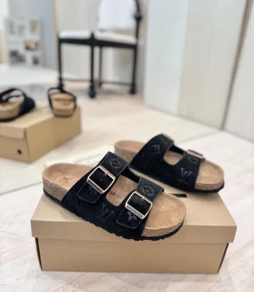 Louis Vuitton Shoes for Women's Louis Vuitton Slippers × BIRKENSTOCK #A62850