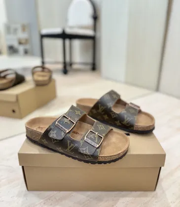 Louis Vuitton Shoes for Women's Louis Vuitton Slippers × BIRKENSTOCK #A62851
