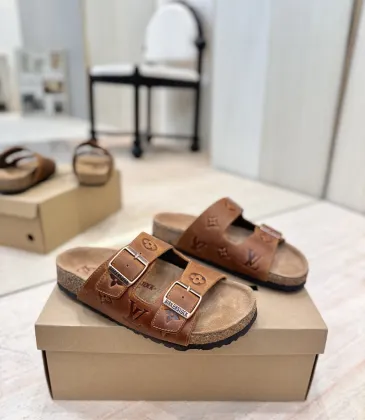 Louis Vuitton Shoes for Women's Louis Vuitton Slippers × BIRKENSTOCK #A62852