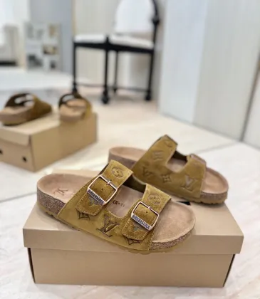 Louis Vuitton Shoes for Women's Louis Vuitton Slippers × BIRKENSTOCK #A62853