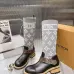 LV Monogram Knit Spliced Knee‑High Stretch Rider Boots #B68406