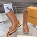 LV × Timberland 8‑Inch Co‑Branded Work Boots Rubber Lug Sole #B68436