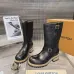 LV × Timberland 8‑Inch Co‑Branded Work Boots Rubber Lug Sole #B68437