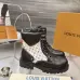 Louis Vuitton Unisex Colorful Monogram Patchwork Side‑Zip Combat Boots #B68343