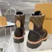 Louis Vuitton Unisex Monogram Patchwork Side‑Zip Combat Boots #B68332
