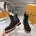 Louis Vuitton Unisex Suede Slip‑On Chelsea Ankle Boots #B68341