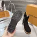 Louis Vuitton Unisex Suede Slip‑On Chelsea Ankle Boots #B68341