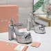 Miu Miu Shoes for MIUMIU High-heeled shoes for women Heel height:12cm #A61177