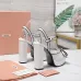 Miu Miu Shoes for MIUMIU High-heeled shoes for women Heel height:12cm #A61178