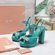 Miu Miu Shoes for MIUMIU High-heeled shoes for women Heel height:12cm #A61179