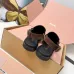 Miu Miu Women's Glossy Leather Slingback Loafer Sandals #A66087