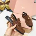 Miu Miu Women's Glossy Leather Slingback Loafer Sandals #A66087