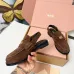 Miu Miu Women's Glossy Leather Slingback Loafer Sandals #A66087