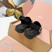 Miu Miu Women's Glossy Leather Slingback Loafer Sandals #A66089