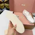 Miu Miu Women's Retro Calfskin Leather Ballet Flats #A66075