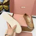 Miu Miu Women's Retro Calfskin Leather Ballet Flats #A66077