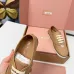 Miu Miu Women's Retro Calfskin Leather Ballet Flats #A66077
