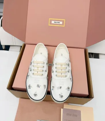 Miu Miu Women's Retro Calfskin Leather Ballet Flats #A66080