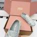 Miu Miu Women's Rhinestone Embroidered Canvas Sneakers #A66083